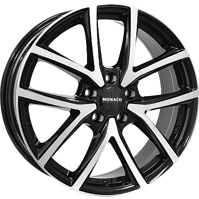 Monaco CL2 Black Polished 7.5x18 ET42 5x112