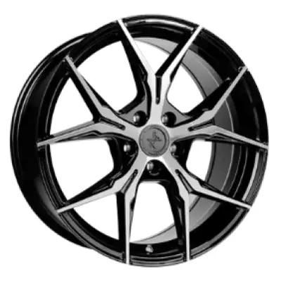 Keskin KT19 Angel  8x18 ET45 5x112  BLACK FRONT POLISH